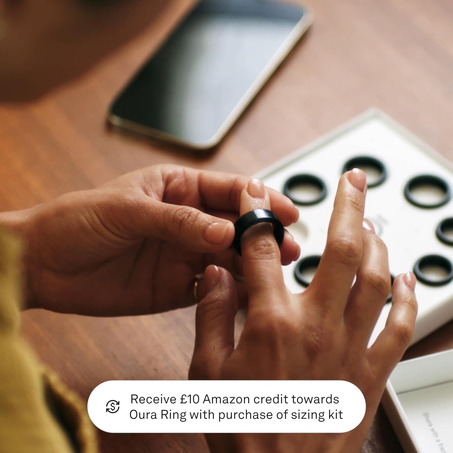 Ring Gen3 Sizing Kit-Size before You Buy for Heritage and Horizon Rings-Measure Sizes 6-13 for Fit before Purchasing, Sizes Are Unique to