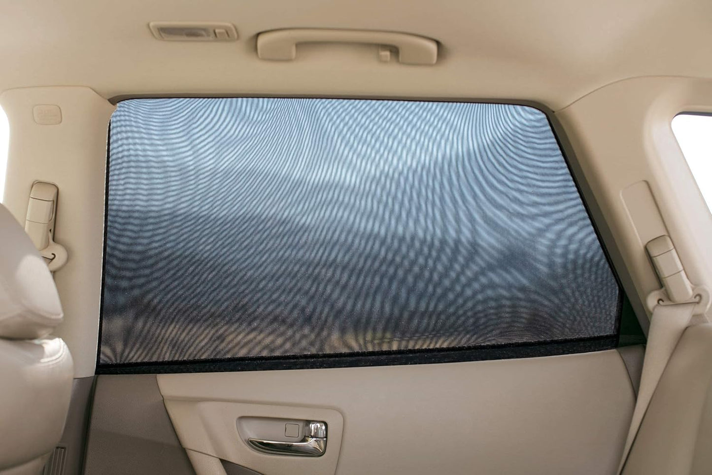 Car Rear Children'S Window Shades for Baby (Pack of Two) - Stretchable & Breathable Window Screens for Sun Protection Sunshade, Car Window Shade All-Round Protection for Kids - Fits Most Vehicles