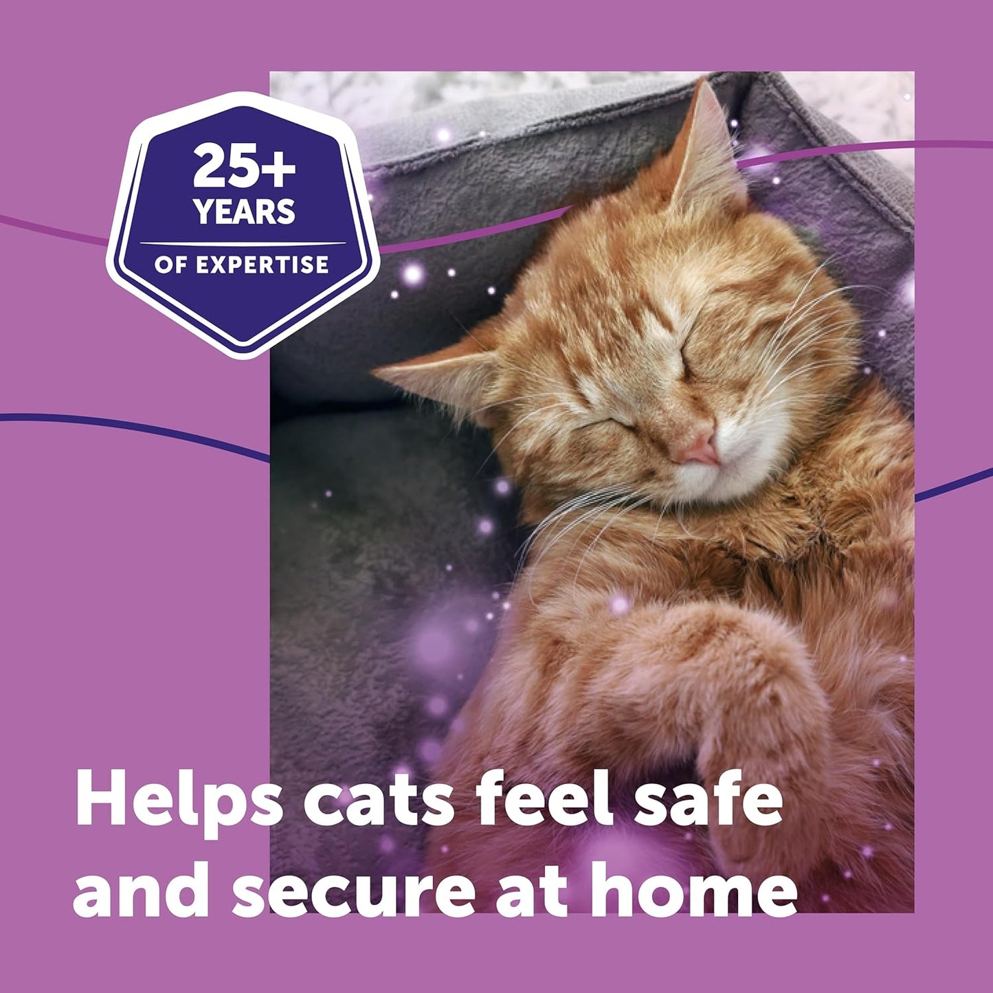 Classic 30 Day Refill, 48Ml Classic Refill for Plug in Anxiety Relief Pheromone Diffuser for Cats, Calm Your Cat and Reduce Behavioural Issues and Stress with Classic