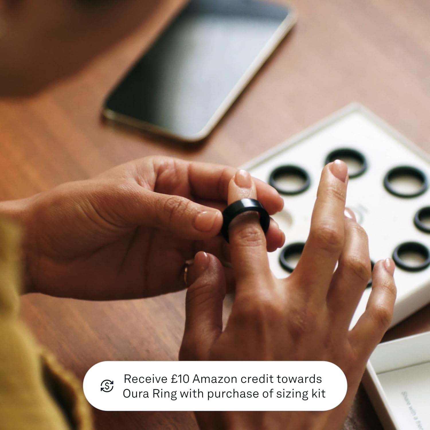 Ring Gen3 Sizing Kit-Size before You Buy for Heritage and Horizon Rings-Measure Sizes 6-13 for Fit before Purchasing, Sizes Are Unique to