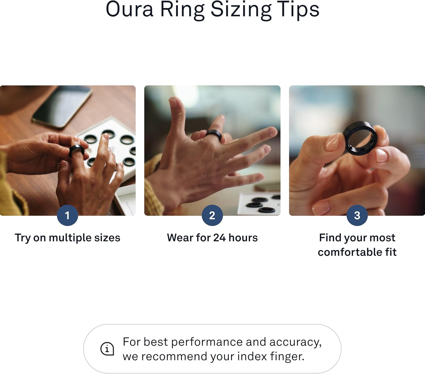 Ring Gen3 Sizing Kit-Size before You Buy for Heritage and Horizon Rings-Measure Sizes 6-13 for Fit before Purchasing, Sizes Are Unique to